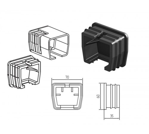 ALUTECH SGN.01.001-7 комплектующие для откатных ворот до 450 кг, 7 м