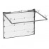Секционные ворота Alutech 5000х2250 мм. с надежной металлической торсионной системой Секционные ворота Alutech 5000х2250 мм. с надежной металлической торсионной системой