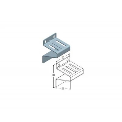 Alutech RBI123 кронштейн боковой Alutech RBI123 кронштейн боковой