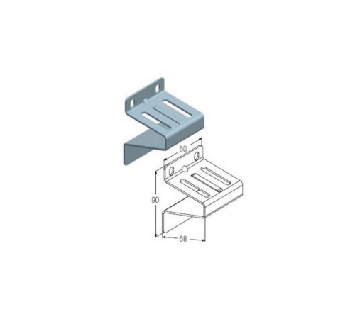 Alutech RBI123 кронштейн боковой
