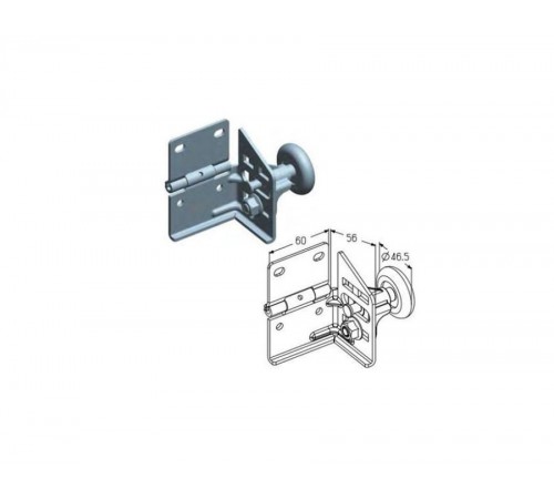 Alutech RBG700R кронштейн боковой