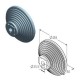 Alutech CD011V барабан