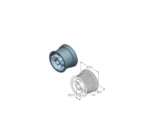 Alutech CD012N барабан
