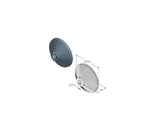Alutech CD018V барабан