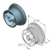 Alutech CD054H барабан